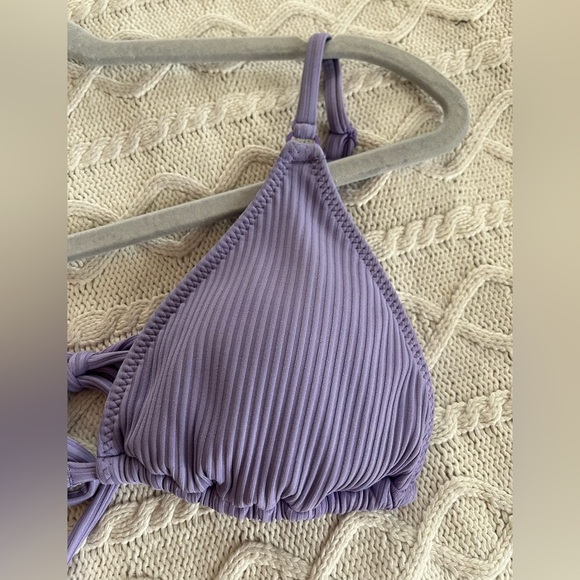 Pacsun “L.A.Hearts” Lavender Bikini Top, Padded Women’s size Medium - Picture 5 of 10